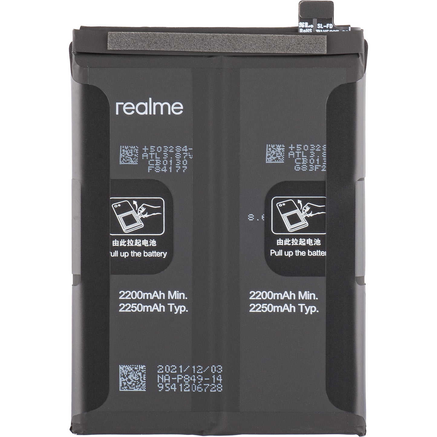 Akku Realme GT 5G, BLP849, Service Pack 4906739