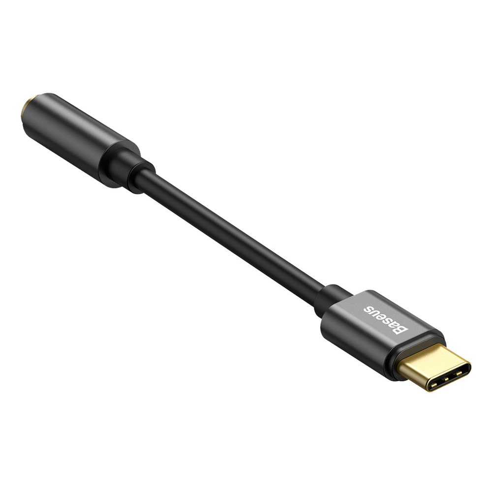 Audioadapter USB-C - 3,5mm Baseus L54, Schwarz CATL54-01