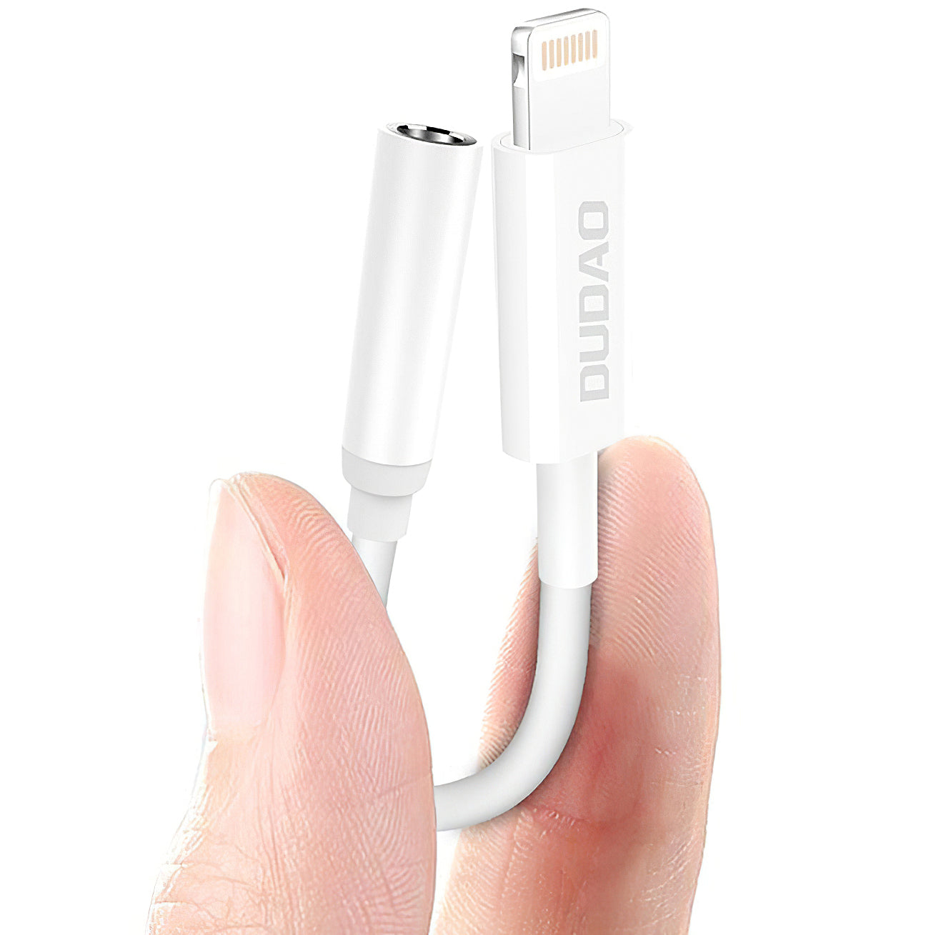 Audioadapter Lightning - 3.5mm Dudao L16i, Weiß