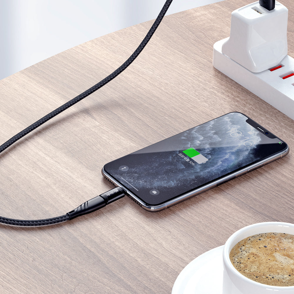 USB-C - Lightning McDodo OT-7680 Daten- und Ladeadapter, Schwarz