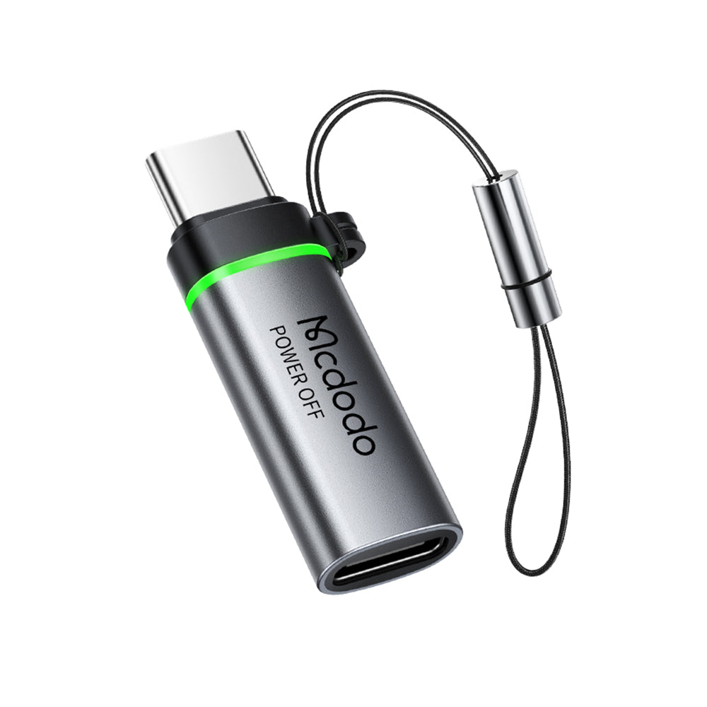 USB-C Daten- und Ladeadapter - USB-C McDodo OT-2450 Power Off, Schwarz