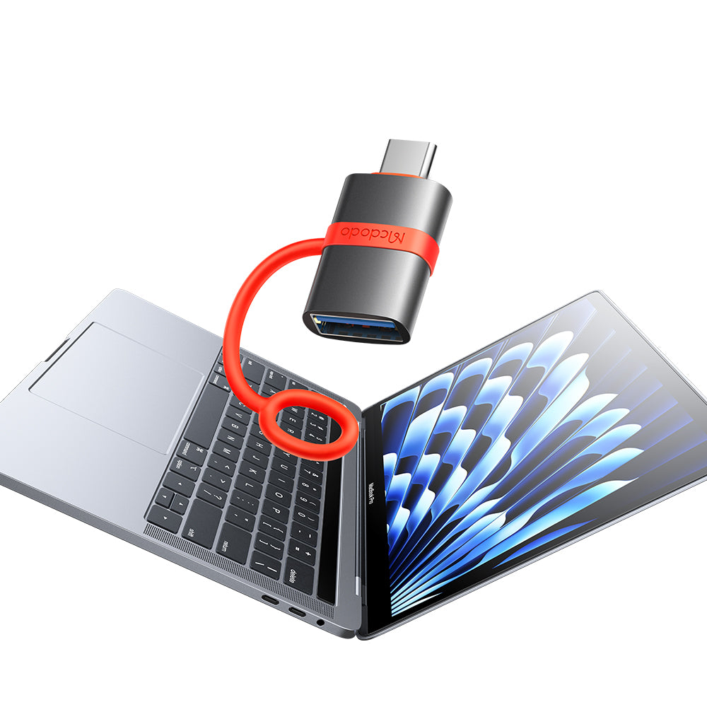 OTG Adapter USB-C - USB-A McDodo OT-3810, Grau