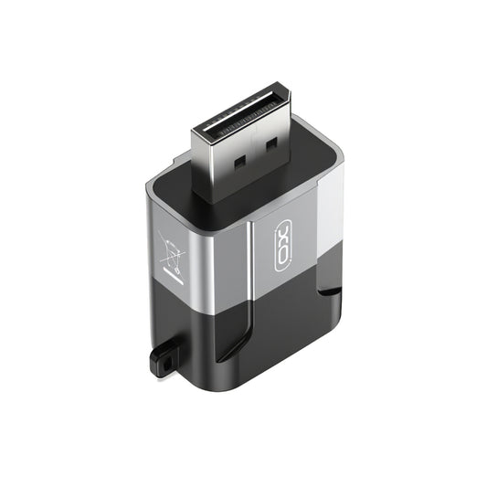 Video-Adapter XO Design GB016, DisplayPort - VGA, Grau