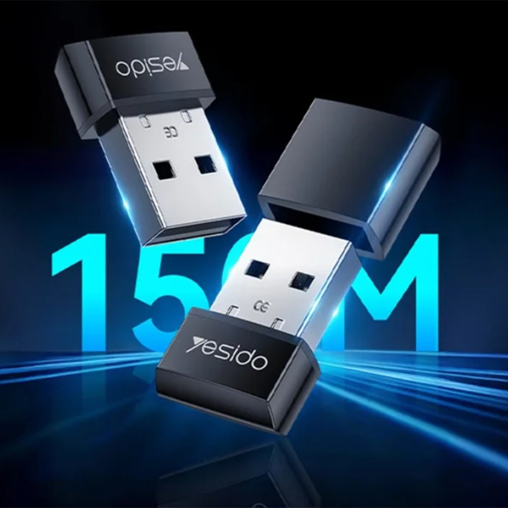 Wireless Adapter Yesido WP10, 150Mbps, Schwarz