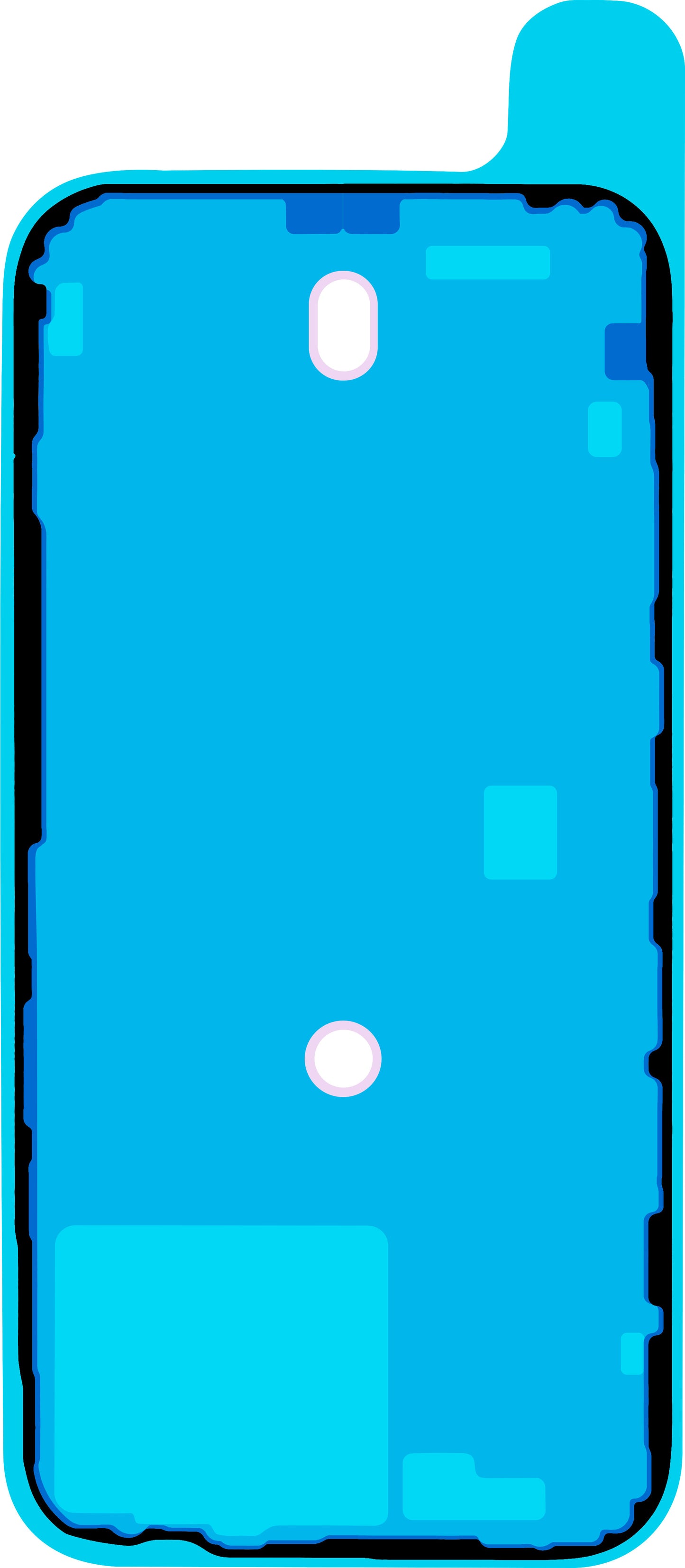 Klebstoff Batterieabdeckung Apple iPhone 15, Service Pack 923-09185