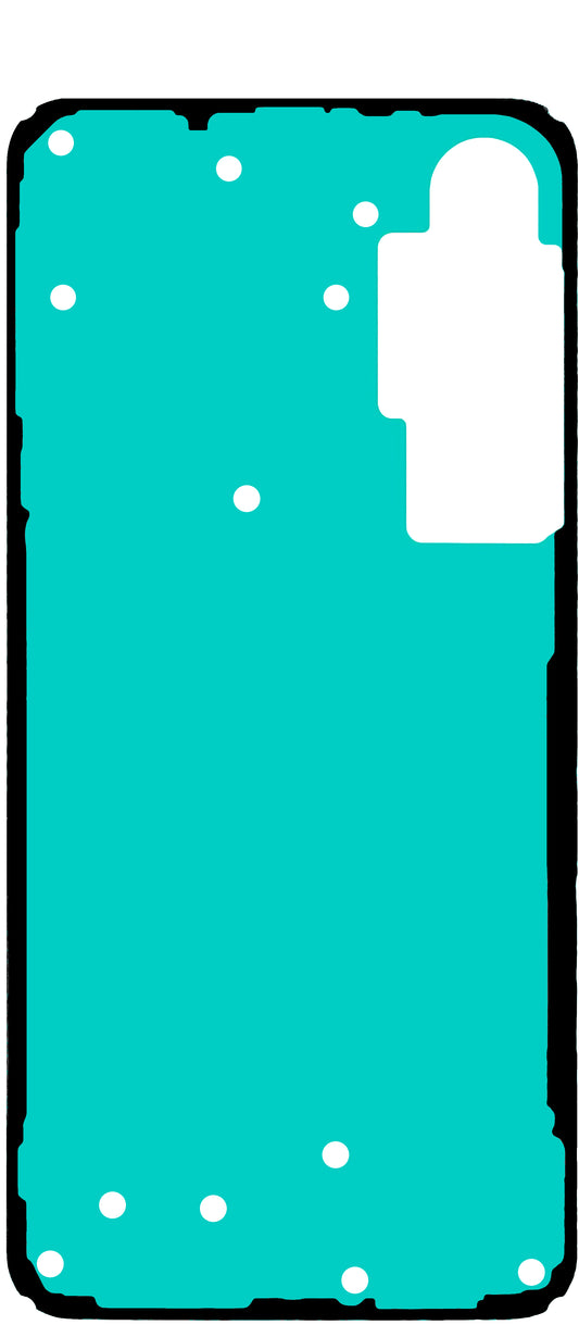Klebstoff Batterieabdeckung Samsung Galaxy S24 FE S721, Service Pack GH81-26418A