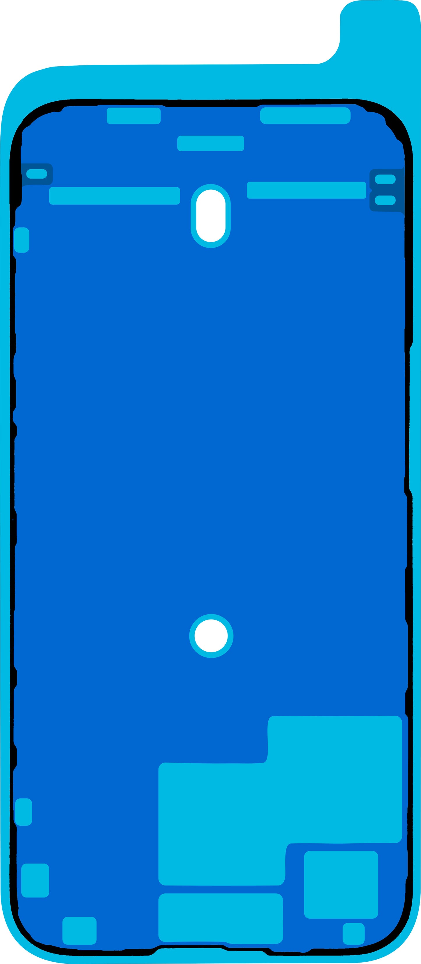 Klebstoff Display Apple iPhone 15 Pro Max, Service Pack 923-09190