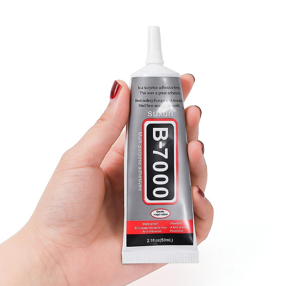Suxun B-7000 Flüssigkleber 50ml | Transparent | Reparatur-Klebstoff