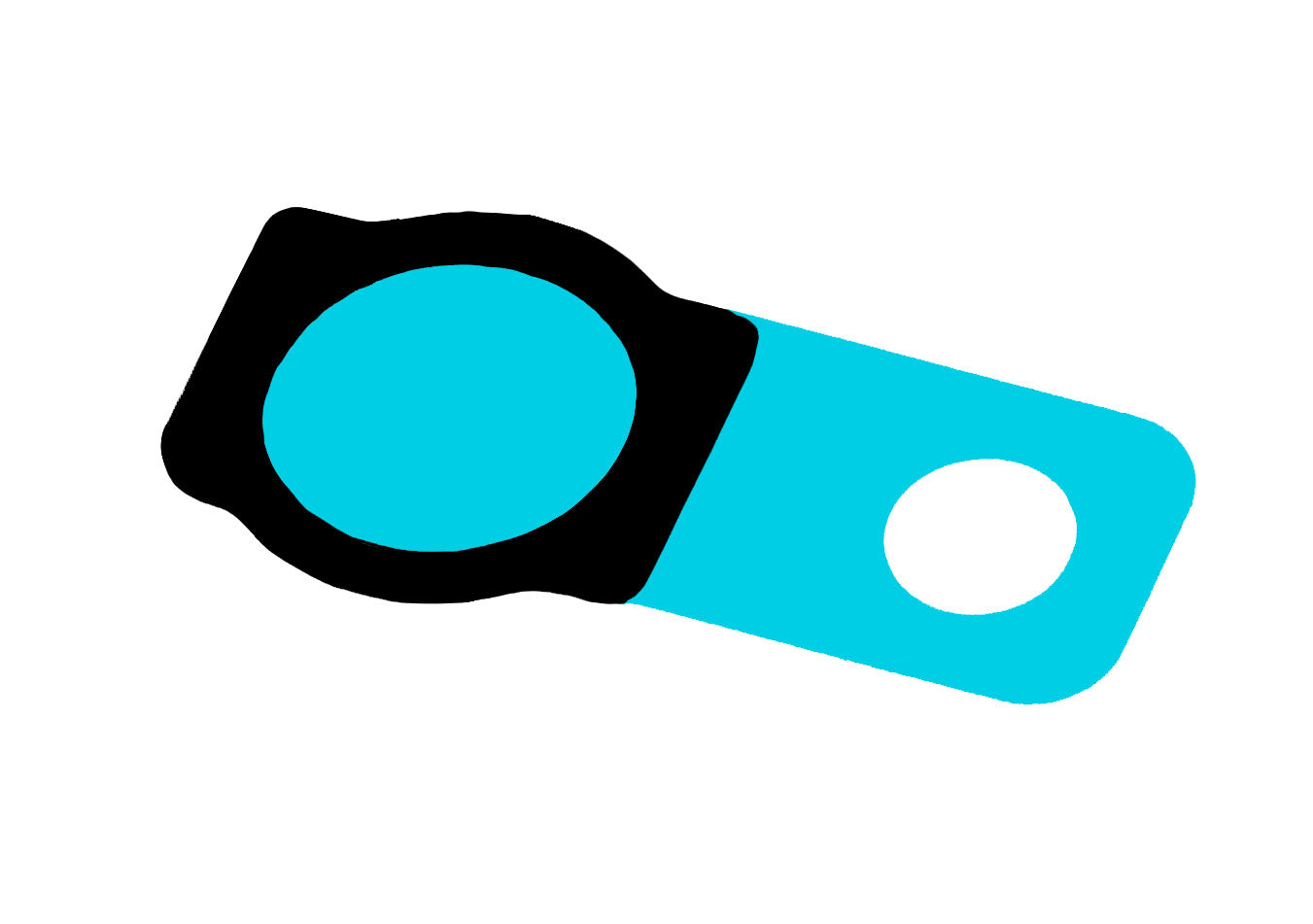 Klebstoff Fingerprint-Sensor Honor X70i / 400 Lite / X8c / X60i, Service Pack 5163AEFB