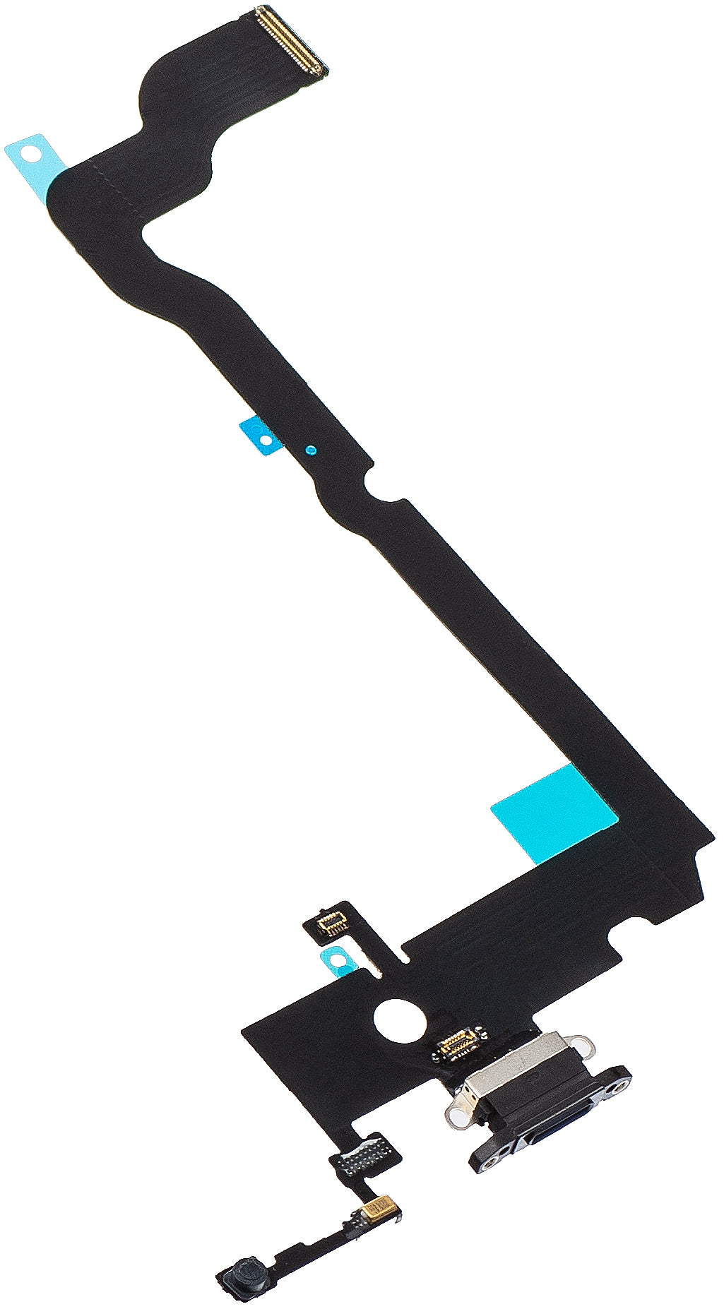 Kopfband mit Ladeanschluss - Apple iPhone XS Max Mikrofon, Schwarz