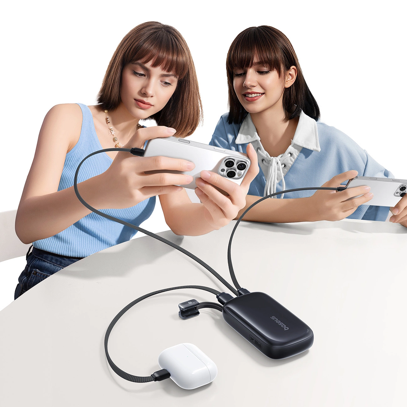 Baseus EnerFill FC21 QPow 3 Ultra External Battery, 10000mAh, 22.5W, QC + PD, 1 x USB-A - 1 x USB-C, Black