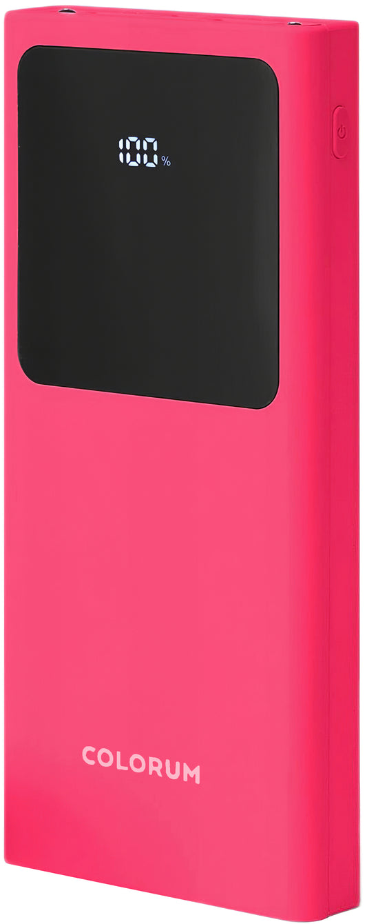 Externe Batterie Colorum CPB10-02, 10000mAh, 10W, 2 x USB-A, Magenta