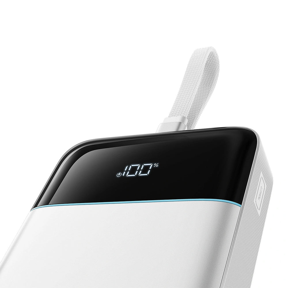 Cuktech LPB252N Powerbank, 25.000 mAh, 120 W, QC + PD, 1 × USB-A – 2 × USB-C, Weiß