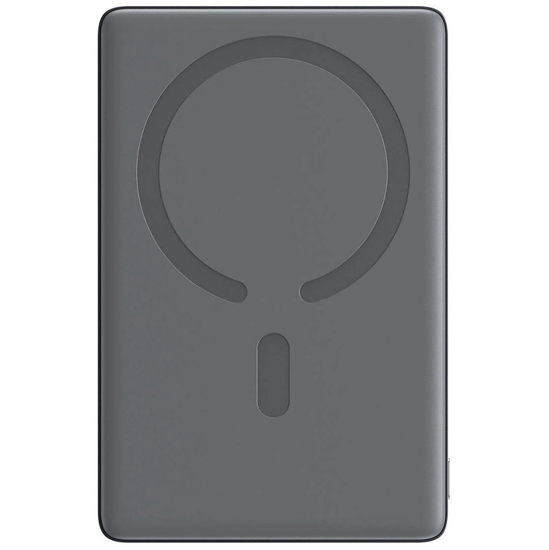 Externer Wireless-Akku Joyroom JR-PBM08, 5000mAh, 20W, PD + FQI, 1 x QI - 1 x USB-C, Grau