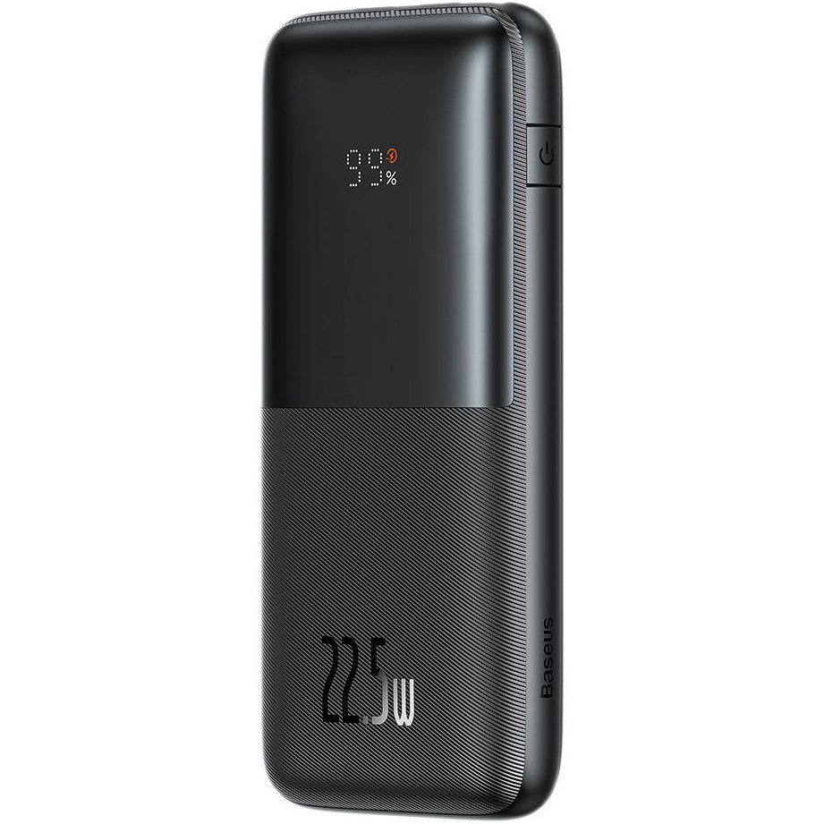 Externer Akku Baseus Bipow Pro, 10000mAh, 22.5W, QC + PD, 1 x USB-C - 2 x USB-A, Schwarz PPBD040001