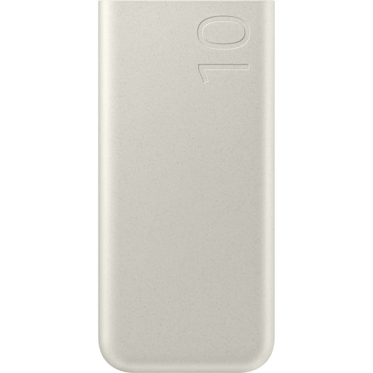 Samsung Externer Akku, 10000mAh, 25W, PD, 2 x USB-C, Beige EB-P3400XUEGEU