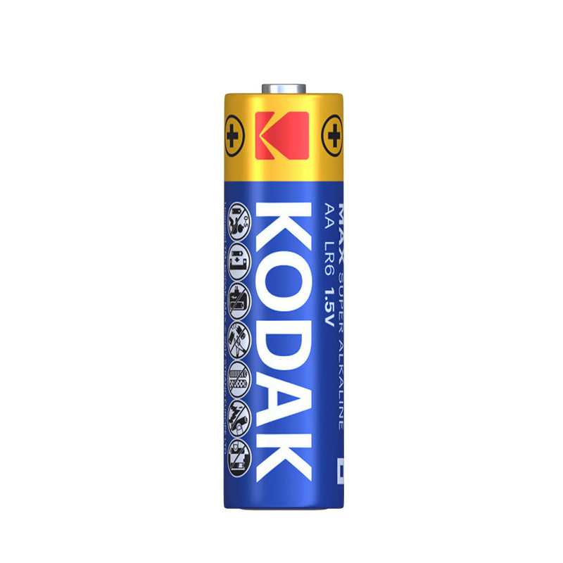 Kodak Max Super Alkaline Batterie, AA / LR6, 4er Set