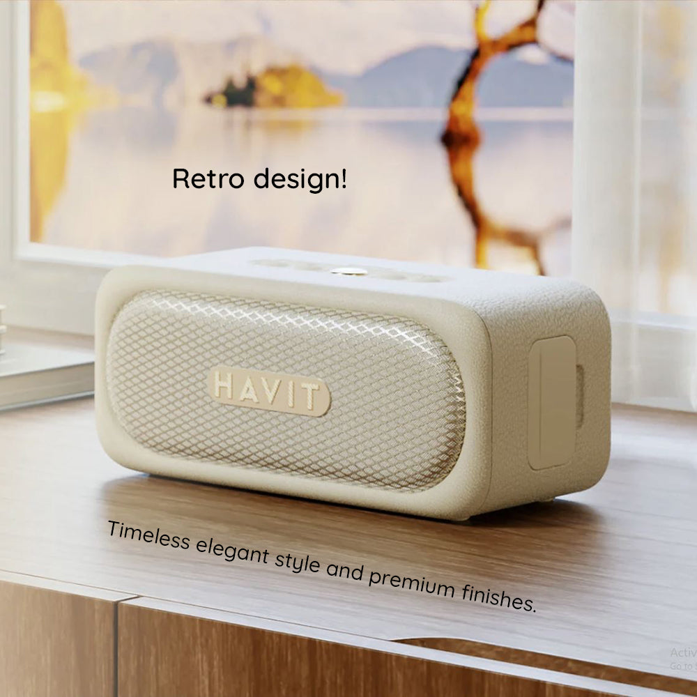 Bluetooth-Lautsprecher HAVIT SK905BT, 20W, wasserdicht, Schwarz