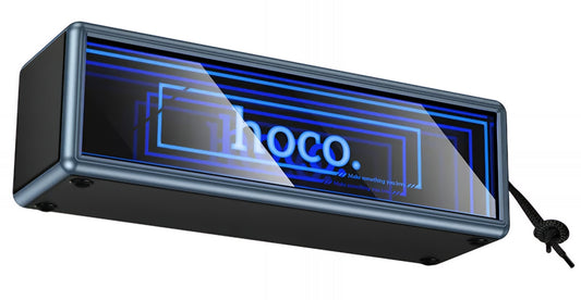 Tragbarer Bluetooth-Lautsprecher HOCO HC40, 2 x 10W, TWS, RGB, Schwarz
