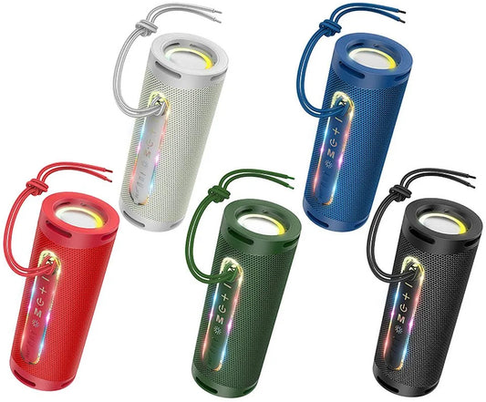 Bluetooth Tragbarer Lautsprecher HOCO HC9 Dazzling Pulse Sports, 10W, TWS, RGB, Blau