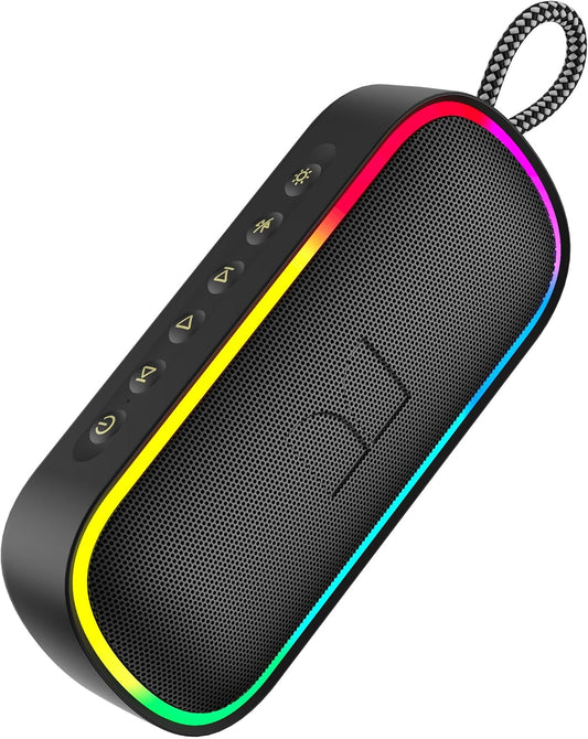 Tragbarer Bluetooth-Lautsprecher Monster S150 Plus, 40W, TWS, RGB, wasserdicht, schwarz