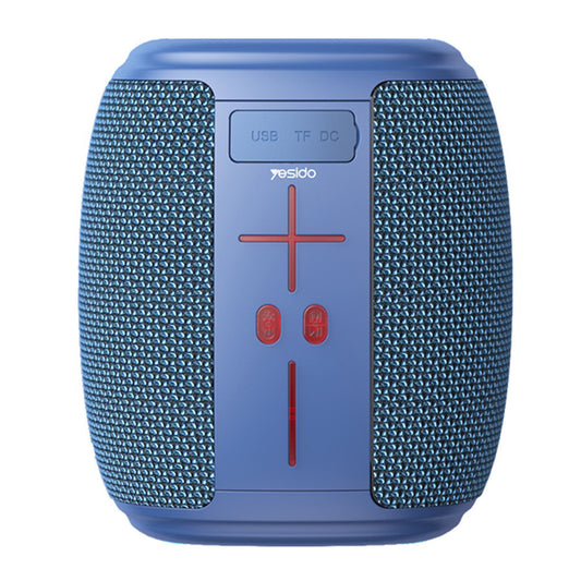 Tragbarer Bluetooth-Lautsprecher Yesido YSW14, 5W, RGB, Blau