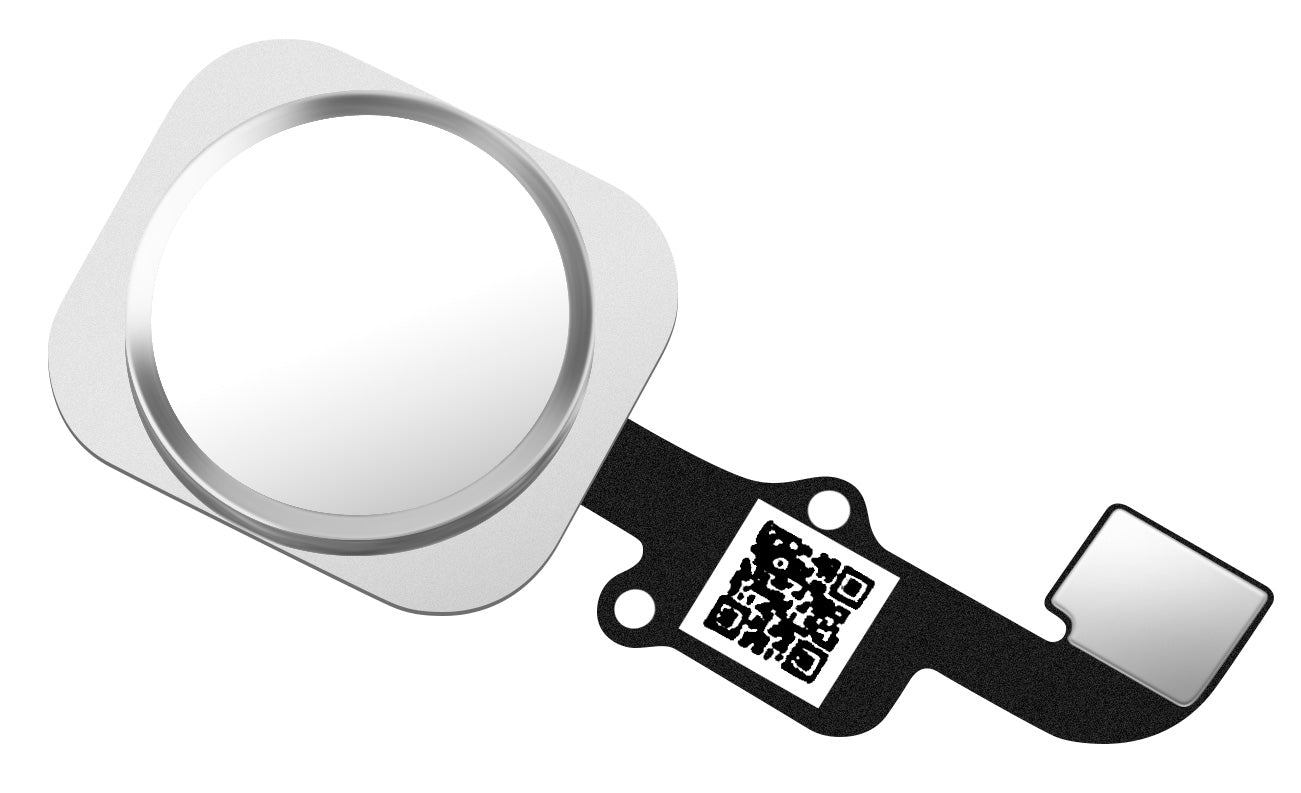 Apple iPhone 6s / 6s Plus Menütasten-Baugruppe, mit Band, Silber