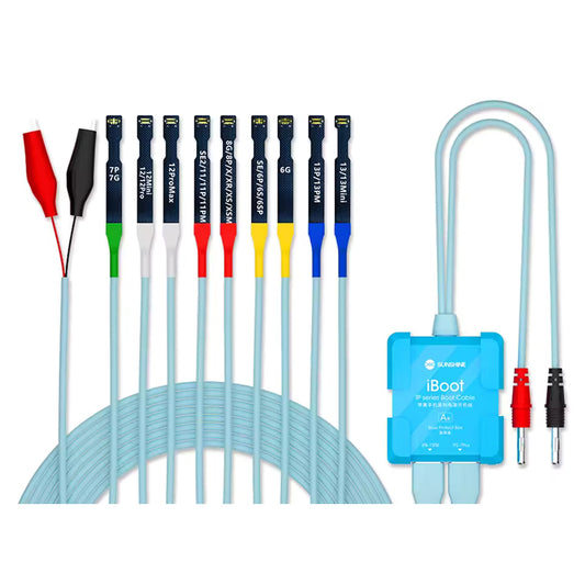 Sunshine IBOOT-A Stromkabel für Apple iPhone 6 - 14 Pro Max Serie