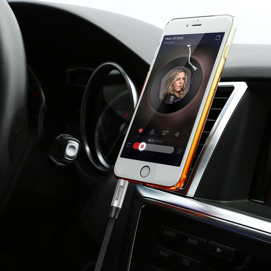 Audiokabel 3.5mm - 3.5mm Baseus Yiven Yiven M30, 1m, Schwarz CAM30-BS1