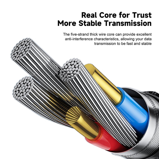 Audio-Kabel Lightning - 3.5mm Lito LA01L, 1m, Schwarz