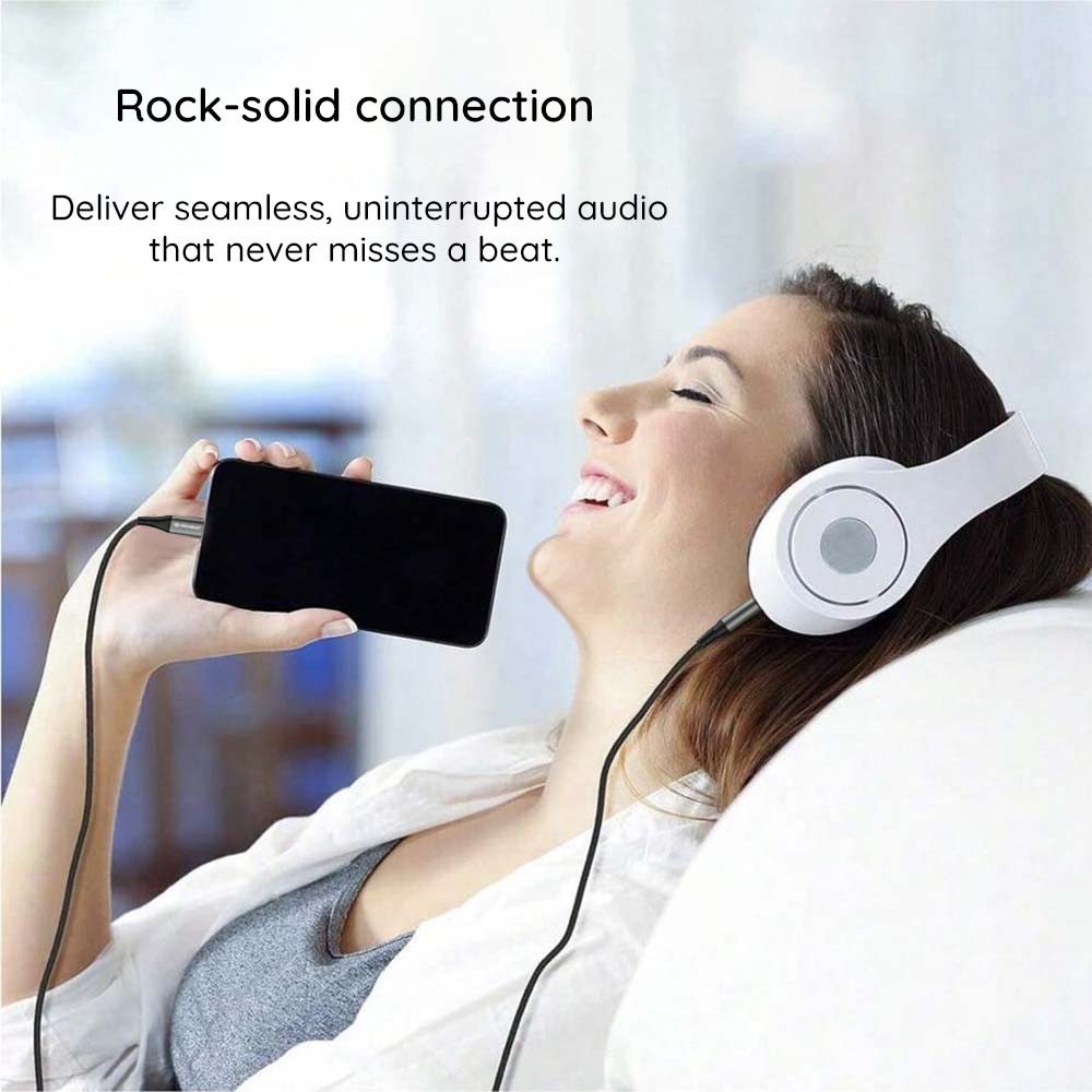 Lightning Audio Cable - 3.5mm Techsuit AC17 NexaSound, 1m, Gray