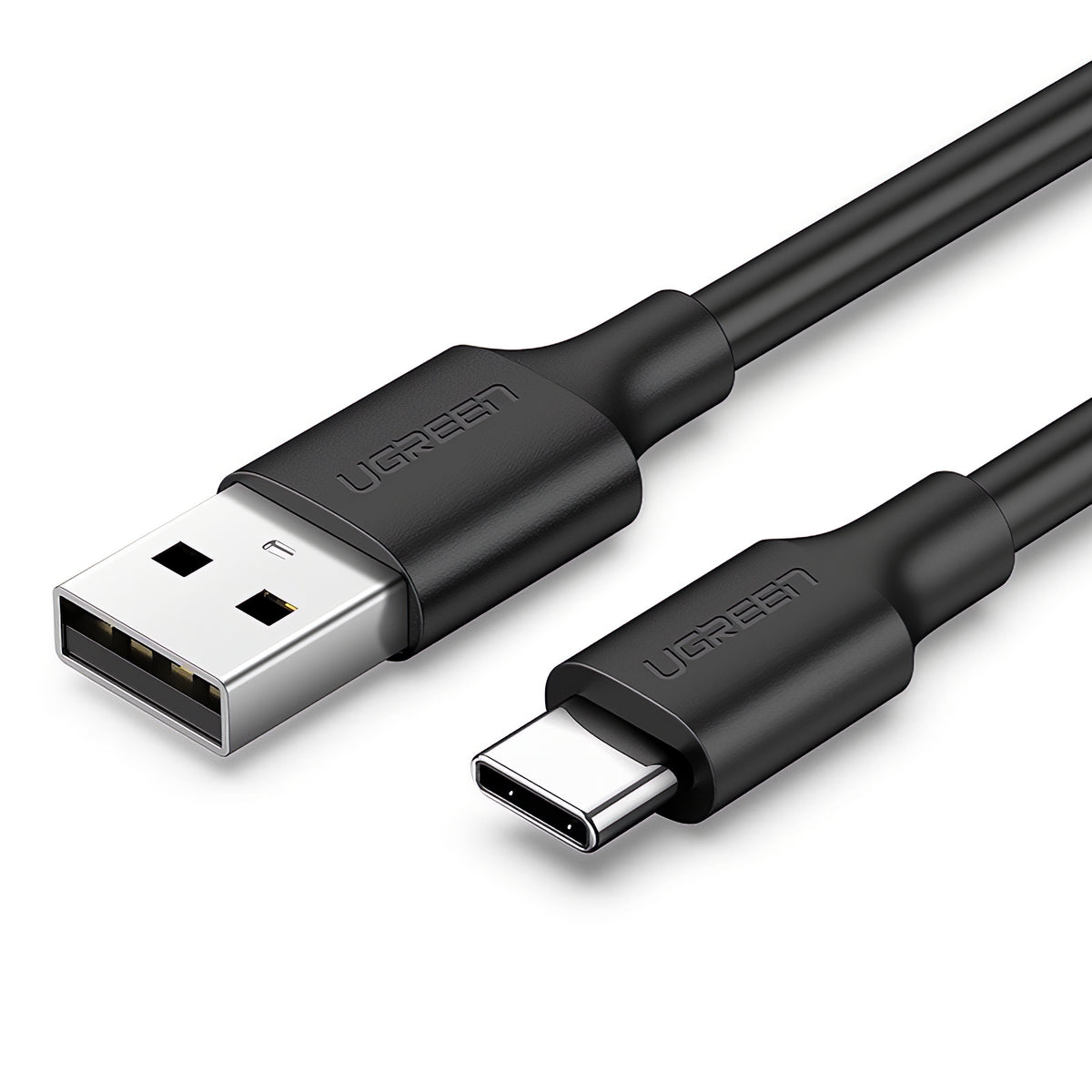 USB-A - USB-C Daten- und Ladekabel UGREEN US287, 18W, 3m, Schwarz