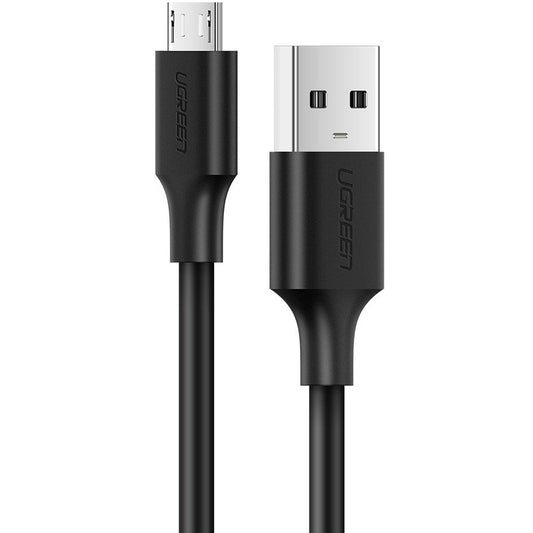 UGREEN US289 USB-A - microUSB Daten- und Ladekabel UGREEN US289, 18W, 0,5m, Schwarz