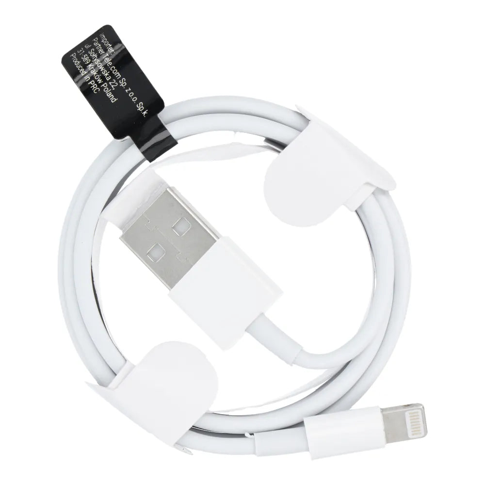 Daten- und Ladekabel USB-A - Lightning OEM HD5, 18W, 1m, Weiß