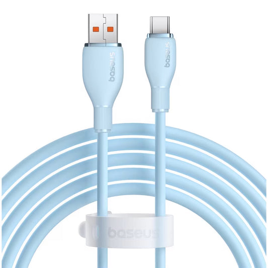 Daten- und Ladekabel USB-A - USB-C Baseus Pudding, 100W, 2m, Blau P10355703311-01