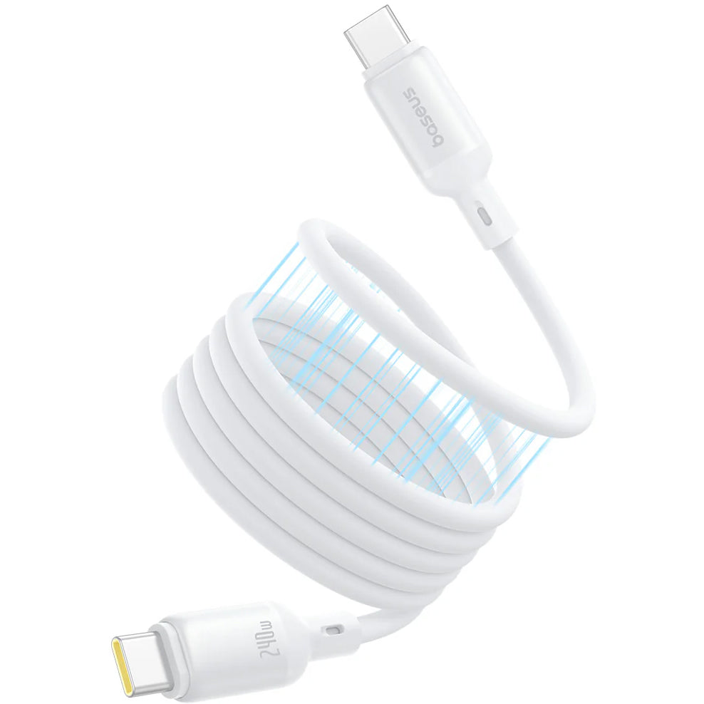 USB-C Daten- und Ladekabel - USB-C Baseus PicoGo, 240W, 1m, Weiß P10376800211-00