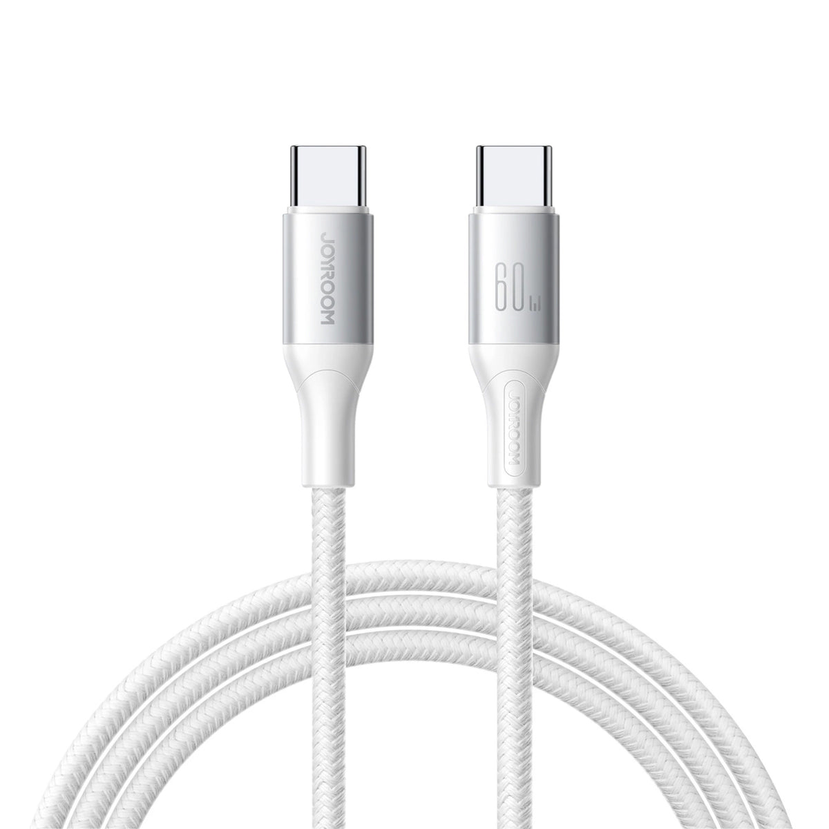 Daten- und Ladekabel USB-C - USB-C Joyroom S-A28 Flash, 60W, 2m, Weiß