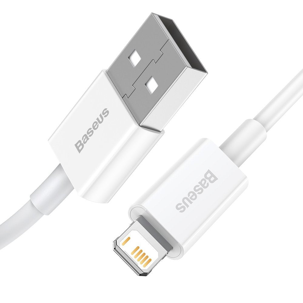 Baseus Superior Series USB-A auf Lightning Kabel 20W 2m | Weiß