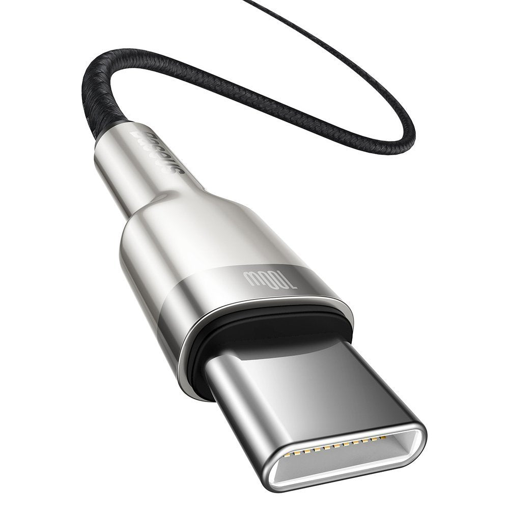 Baseus Cafule Metal Series USB-C auf USB-C Kabel 100W 1m | Schwarz