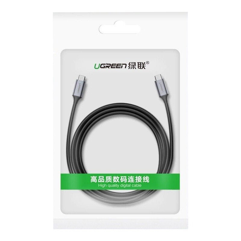 USB-C Data and Charging Cable - USB-C UGREEN US161, 60W, 1.5m, Gray