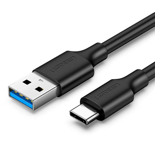 USB-A auf USB-C Daten- und Ladekabel UGREEN US184, 60W, 1m, Schwarz