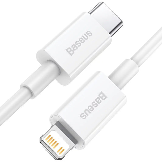 Daten- und Ladekabel USB-C - Lightning Baseus Superior Series, 20W, 1,5m, Weiß CATLYS-B02