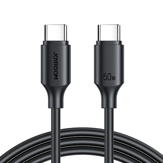 USB-C Daten- und Ladekabel - USB-C Joyroom S-CC060A9, 60W, 1m, Schwarz