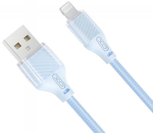 Daten- und Ladekabel USB-A - Lightning XO Design NB291, 18W, 1m, Blau