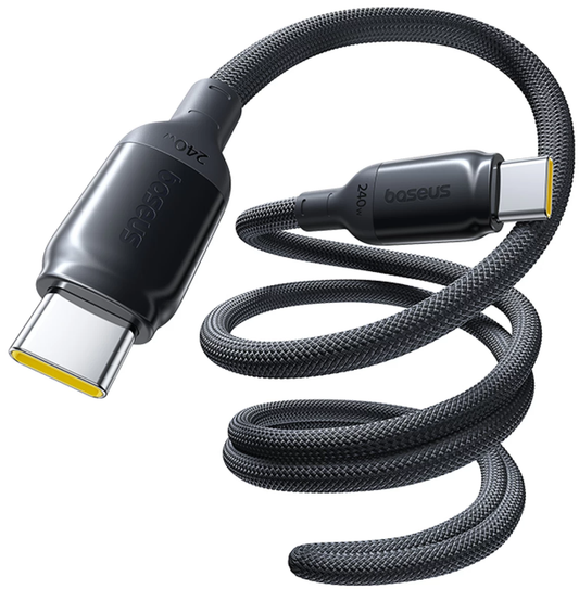 Daten- und Ladekabel USB-C - USB-C Baseus PicoGo II, 240W, 1m, Schwarz E0423300