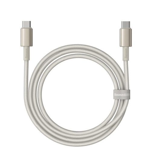 Daten- und Ladekabel USB-C - USB-C Baseus Tungsten Gold, 100W, 2m, Gold P10319800G21-01