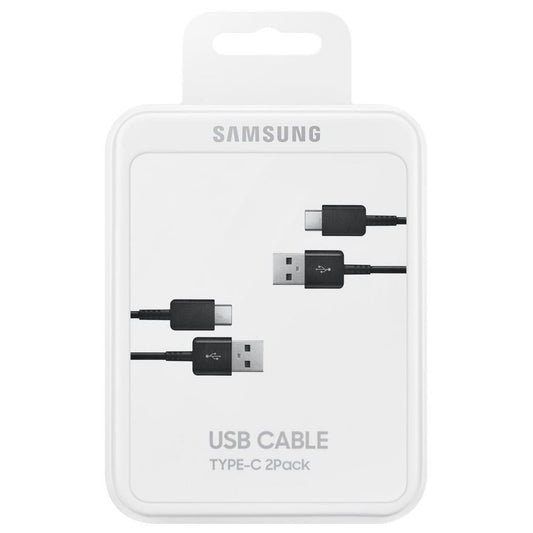 Samsung USB-A auf USB-C Daten- und Ladekabel 2er-Pack, 25W, 1,5m, Schwarz EP-DG930MBEGGWWW