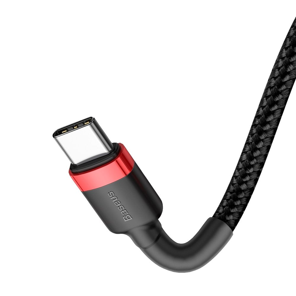 Baseus Cafule USB-C auf USB-C Kabel 60W 1m | Rot | Nylon