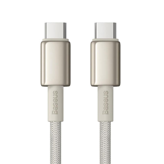 Daten- und Ladekabel USB-C - USB-C Baseus Tungsten Gold, 100W, 2m, Gold P10319800G21-01