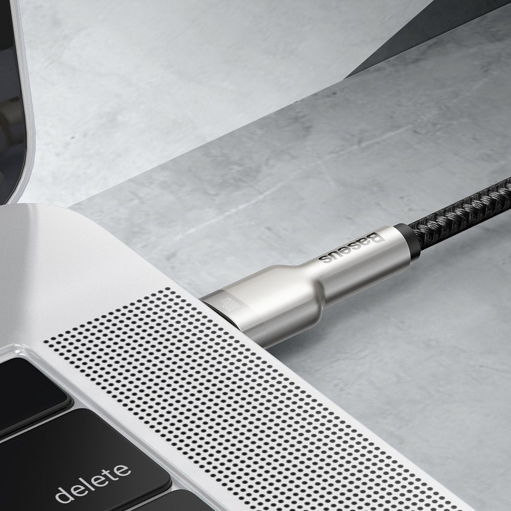Baseus Cafule Metal Series USB-C auf USB-C Kabel 100W 1m | Schwarz